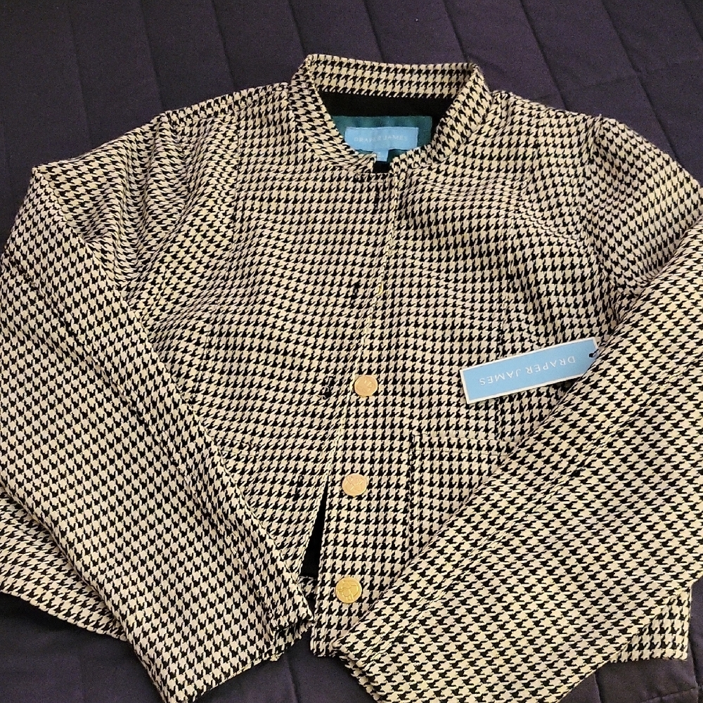 Draper James Houndstooth Jacket